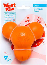 Orange West Paw Tux Aktivitetslegetøj fra HundeGodbid