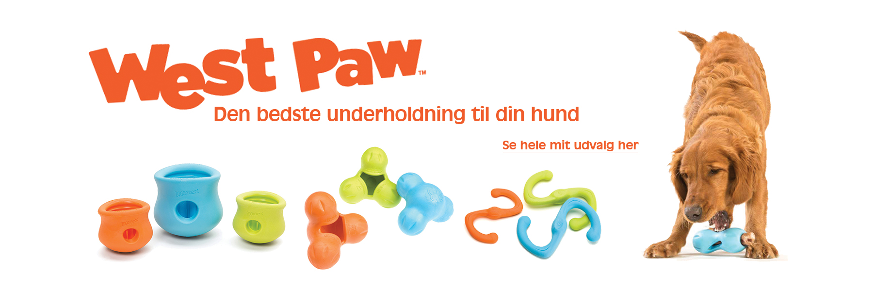 Hundelegetøj fra West paw - det bedste lejetøj til din hund