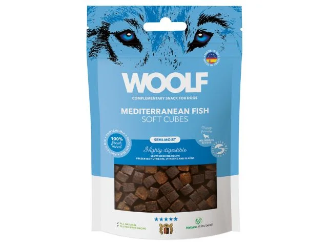 Woolf Soft Cubes Mediteranean Fish