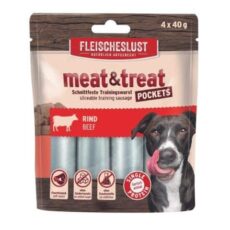 Meat & Treat pocket okse, 4x40g