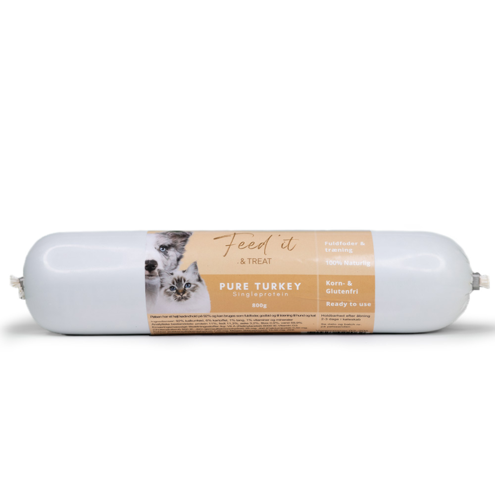 Feed'it & Treat Pure Turkey 800g