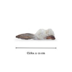 Kaninører m. Pels 100g