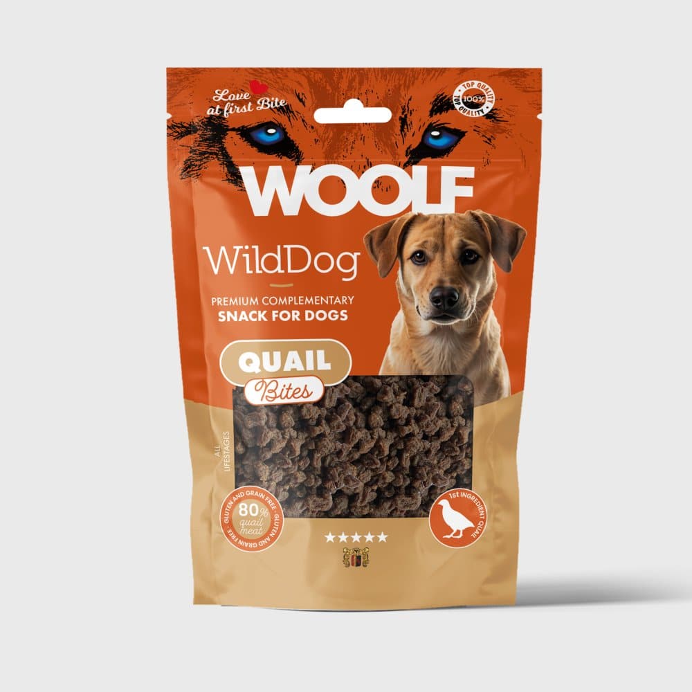 Woolf WildDog Soft Quail Bites
